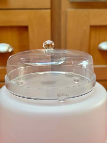 Photo of free Glass Cake Keeper (Gilmore St & Mountain View Ave) #2