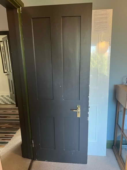 Photo of free Wooden Door with Hardware (SW12) #1