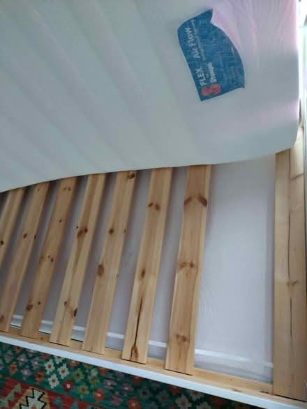 Photo of free Stompa bed + trundle + mattresses (East Dulwich) #3