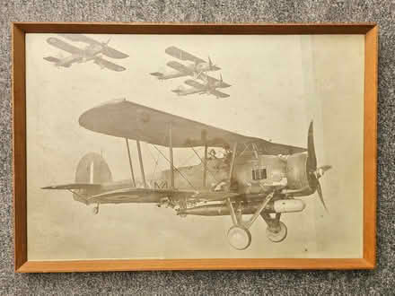 Photo of free Large framed print of WW2 Swordfish plane (Bexhill TN39) #2