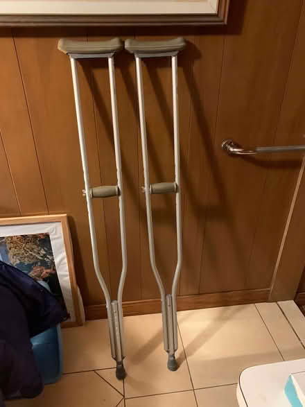 Photo of free Crutches for tall person (Brooklyn/Kensington) #1