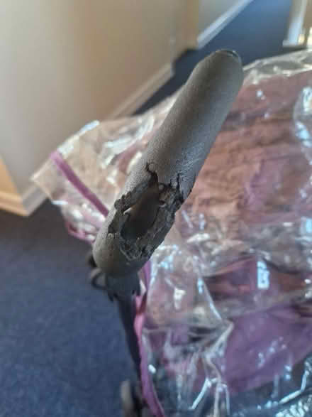 Photo of free Purple stroller (AL7) #3