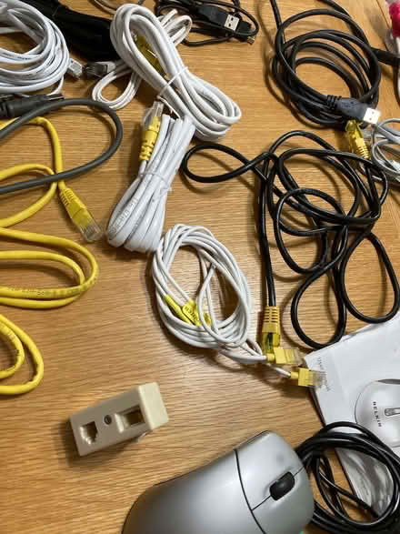 Photo of free Job lot,over 20 various cables/connectors,TV/computer/phone? (Calthwaite CA11) #2
