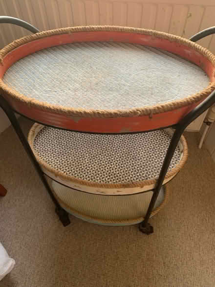 Photo of free Raffia and metal trolley (Morningside/Comiston EH10) #2