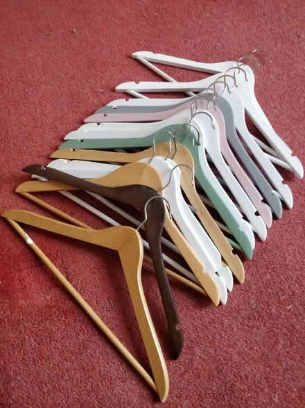 Photo of free Wooden coathangers (Annandale St EH7) #1