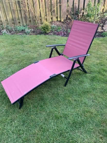 Photo of free Folding Sun Lounger (Bakewell DE45) #1