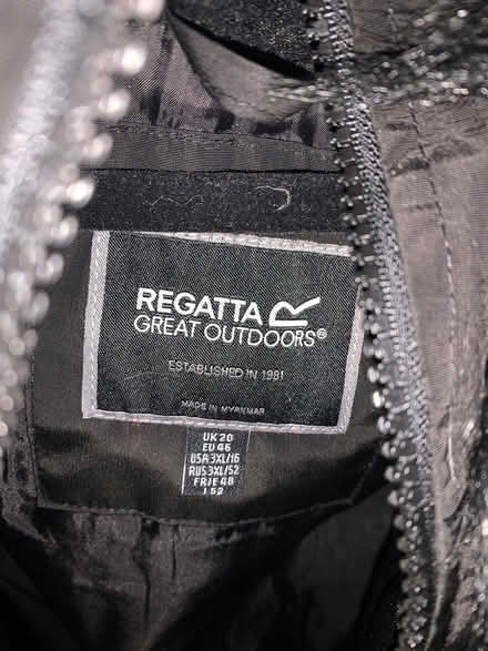 Photo of free Regatta coat size 20 broken zip (SE4) #2