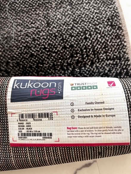 Photo of free Ombré gradient rug (Sandhurst) #2