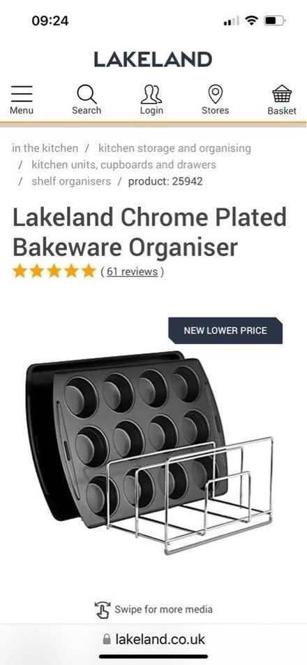 Photo of free Baking tray organiser (Hertford SG13) #1