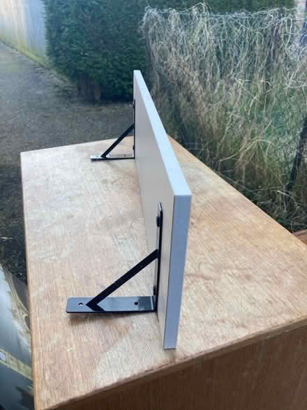 Photo of free White wall shelves (Cricket Road OX4) #2