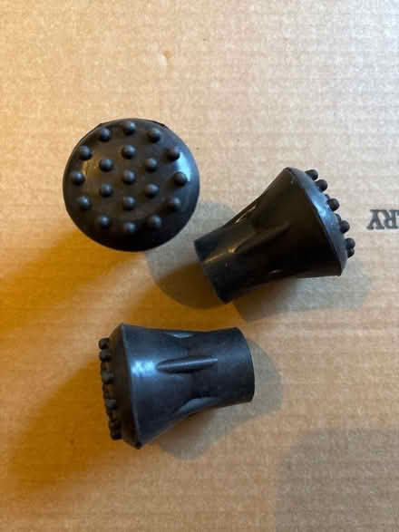 Photo of free Anti-slip Walking stick ends / ferrules x 3. (Frome BA11) #1