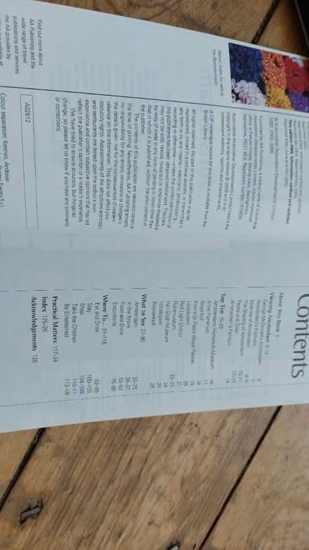 Photo of free Amsterdam guide book (North Abingdon OX14) #2