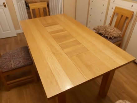 Photo of free Oak table (Sunbury on Thames) #2