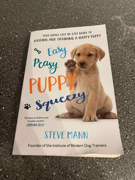 Photo of free Easy peasy puppy squeezy book (Long Hanborough OX29) #1