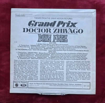 Photo of free Movie soundtrack vinyl LP (Grangetown, Sunderland) #2