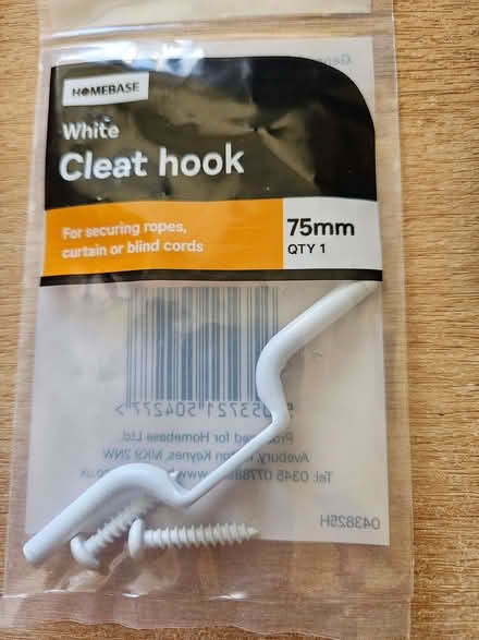 Photo of free Cleat hook for securing curtain cords etc (Otford TN14) #1