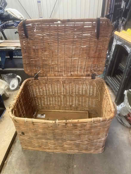 Photo of free Large wicker basket (Newton le Willows WA12) #2