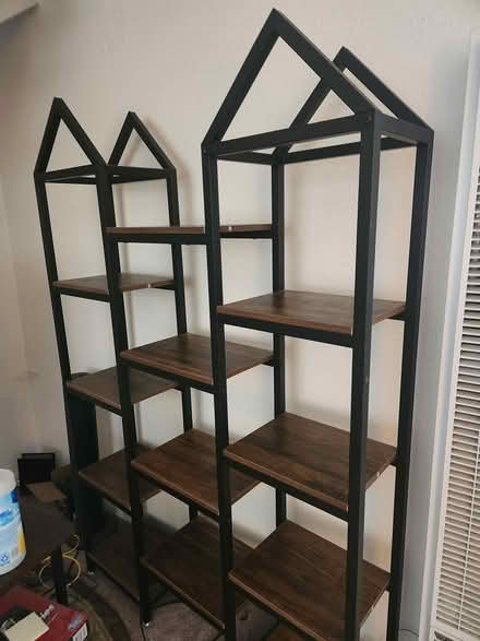 Photo of free Tall book shelving unit (Near Magnolia Park) #1