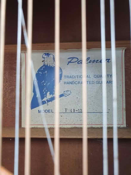 Photo of free Palmer 12 string guitar (Ipswich, IP4) #2