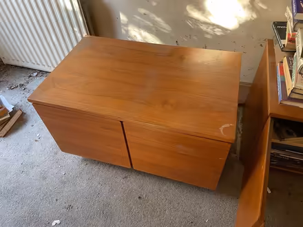 Photo of free Low wooden 2-door cabinets (Fulham Palace Rd W6) #2