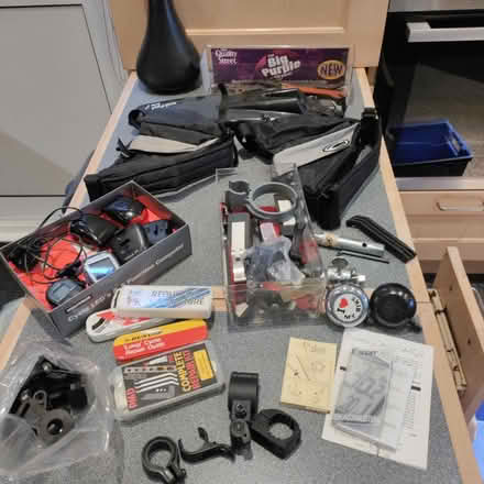 Photo of free Selection of bicycle peraphernalia (Beckenham BR3) #1