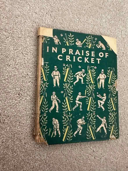 Photo of free Book - in praise of cricket (East molesey) #1