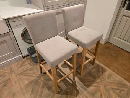 Photo of free 2 Bar Stools (Glenleigh Park TN39) #1