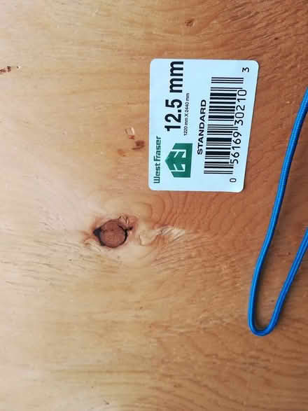 Photo of free Large piece of plywood (Finley Creek) #2