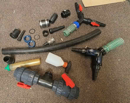 Photo of free Pipes etc for pond pump (Street on the Fosse BA4) #1