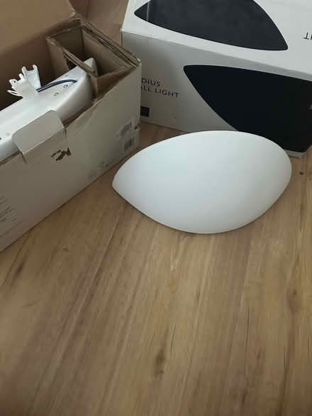 Photo of free 2 John Lewis Uplighter wall lights (East molesey) #1