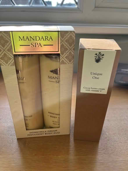 Photo of free Gift set - bath milk and body lotion (The Triangle Estate RH15) #1