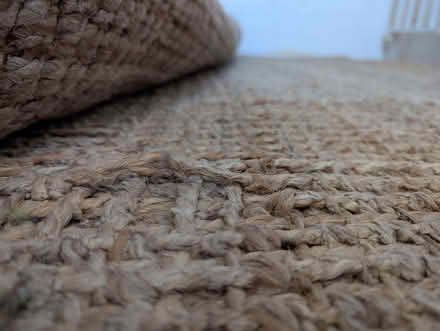 Photo of free Natural material (jute) rug (Rodborough GL5) #2