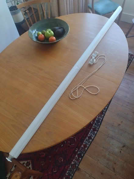 Photo of free White roller blind (Hanover, Brighton, BN2) #1