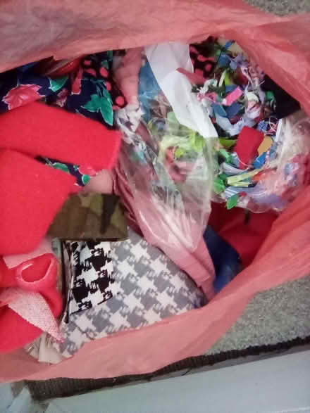 Photo of free 2 Bags of New and Recycled Fabric Scraps and Offcuts (CT9) #2
