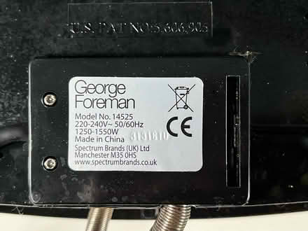 Photo of free Foreman grill (Wirksworth DE4) #4