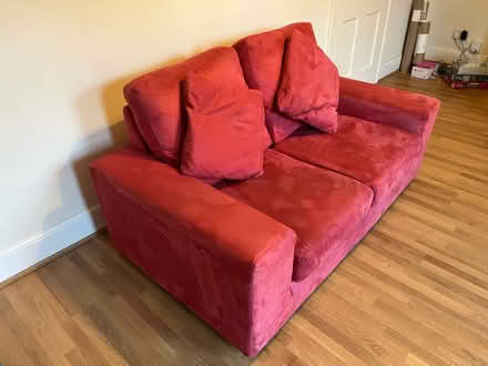 Photo of free Two seater sofa (Lloyds Park, Walthamstow) #2