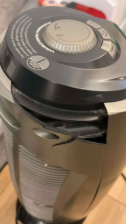 Photo of free Ceramic heater (not working) (Barkham RG41) #2