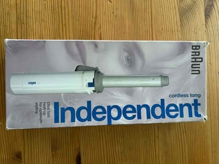 Photo of free Braun Cordless Hair Tongs (Penn HP10) #1