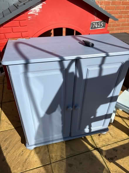 Photo of free Wooden sideboard (Thrapston) #1