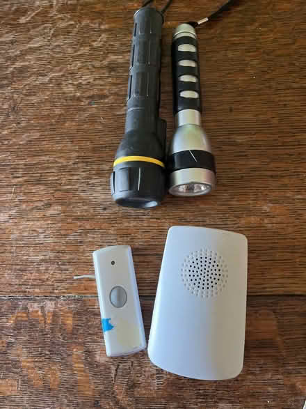 Photo of free Torches and door bell (SE3 westcombe park/ maze hill) #1