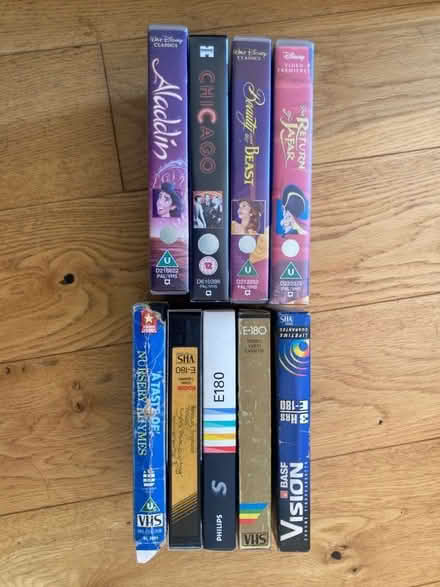 Photo of free VHS Tapes commercial & recordable (Leckhampton GL53) #1