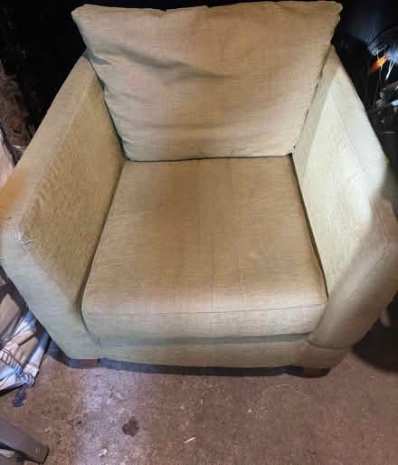 Photo of free M&S Green armchair (Williamson Park LA1) #1