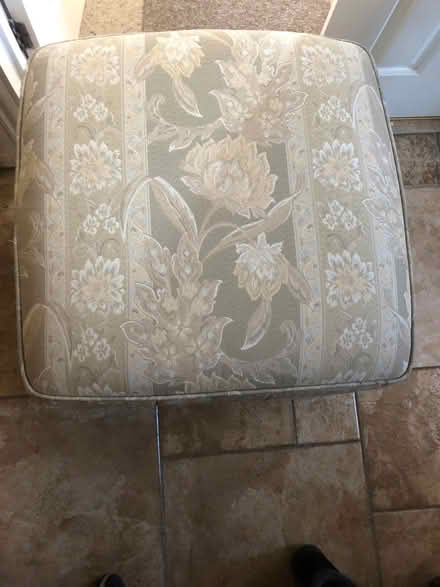 Photo of free Square Pouffe/Seat neutral shades (Cox Green SL6) #1