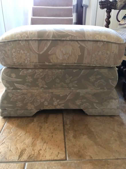 Photo of free Square Pouffe/Seat neutral shades (Cox Green SL6) #2