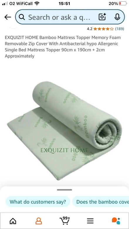 Photo of free Single bamboo topper (CM11) #1