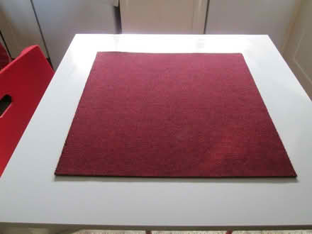 Photo of free Carpet tiles red (Malvern WR14) #1