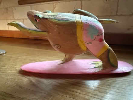 Photo of free Wooden frog (Sharnbrook) #4