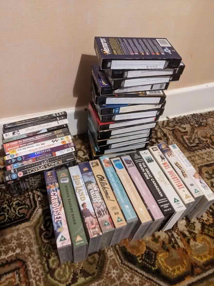 Photo of free DVDs VHS Films and self recorded (IP3) #1