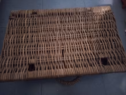 Photo of free wicker hamper basket (Bromley BR2) #3
