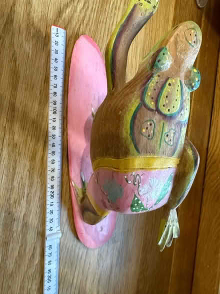Photo of free Wooden frog (Sharnbrook) #2